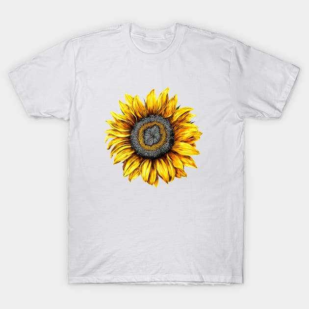 Flower like a sun T-Shirt by Creativa Land